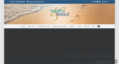 Desktop Screenshot of healthyandrested.com